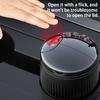 Ashtray Automatic Opening Closing Infrared Sensor USB Rechargeable Smokeless Light-Sensitive Mirror Ashtray Interior Accessory