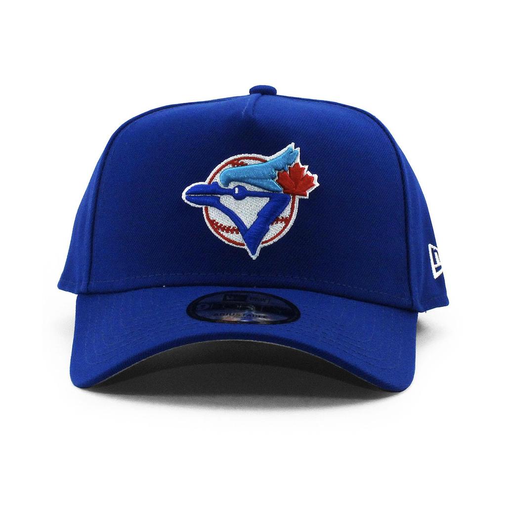[New Era] Cap 9FORTY Snapback Toronto Blue Jays MLB A-FRAME SNAPBACK CAP BLUE TORONTO BLUE JAYS A-FRAME AF 940 Hat Major League Baseball [Used]