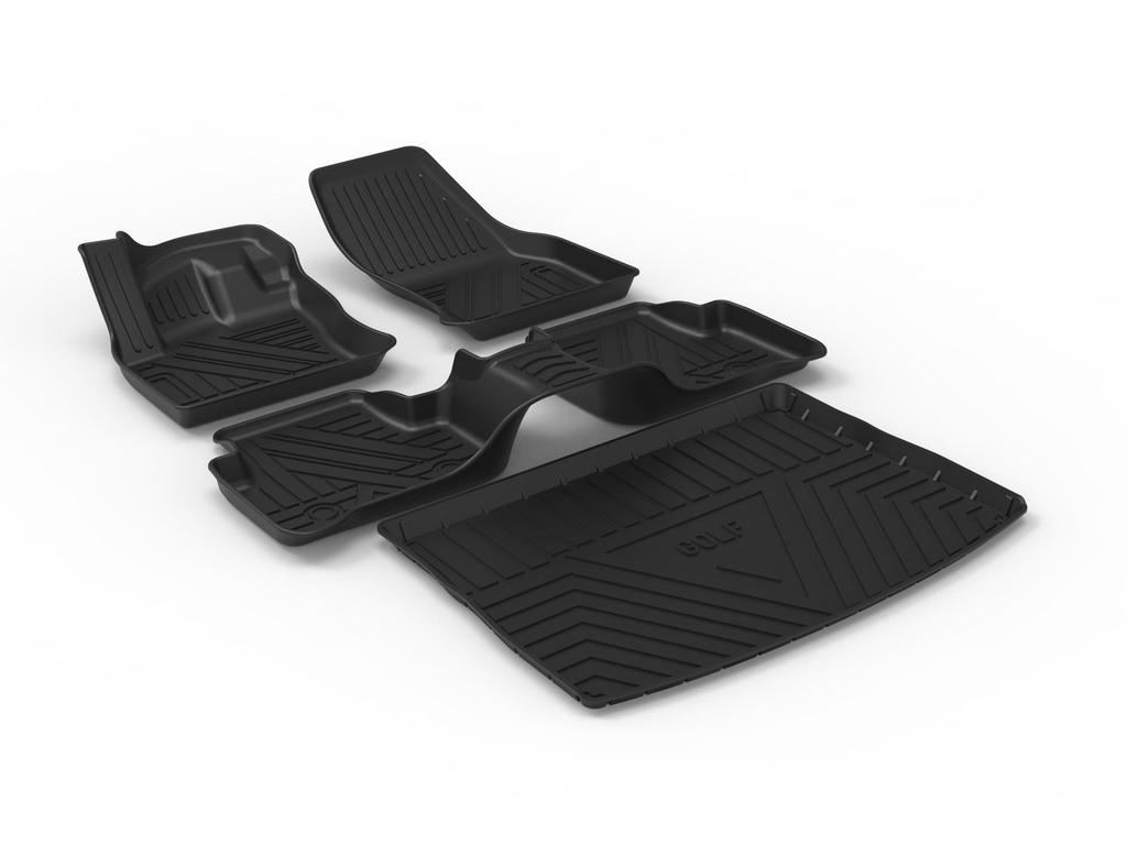 2020 FAW Jia Lv GOLF Waterproof, Wear-Resistant, Eco-Friendly TPE Car Floor & Trunk Mats