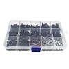 500Pcs Screws Box Set for 1/10 HSP Traxxas Trx4 Tamiya HPI Kyosho D90 SCX10 Remote Control RC Car