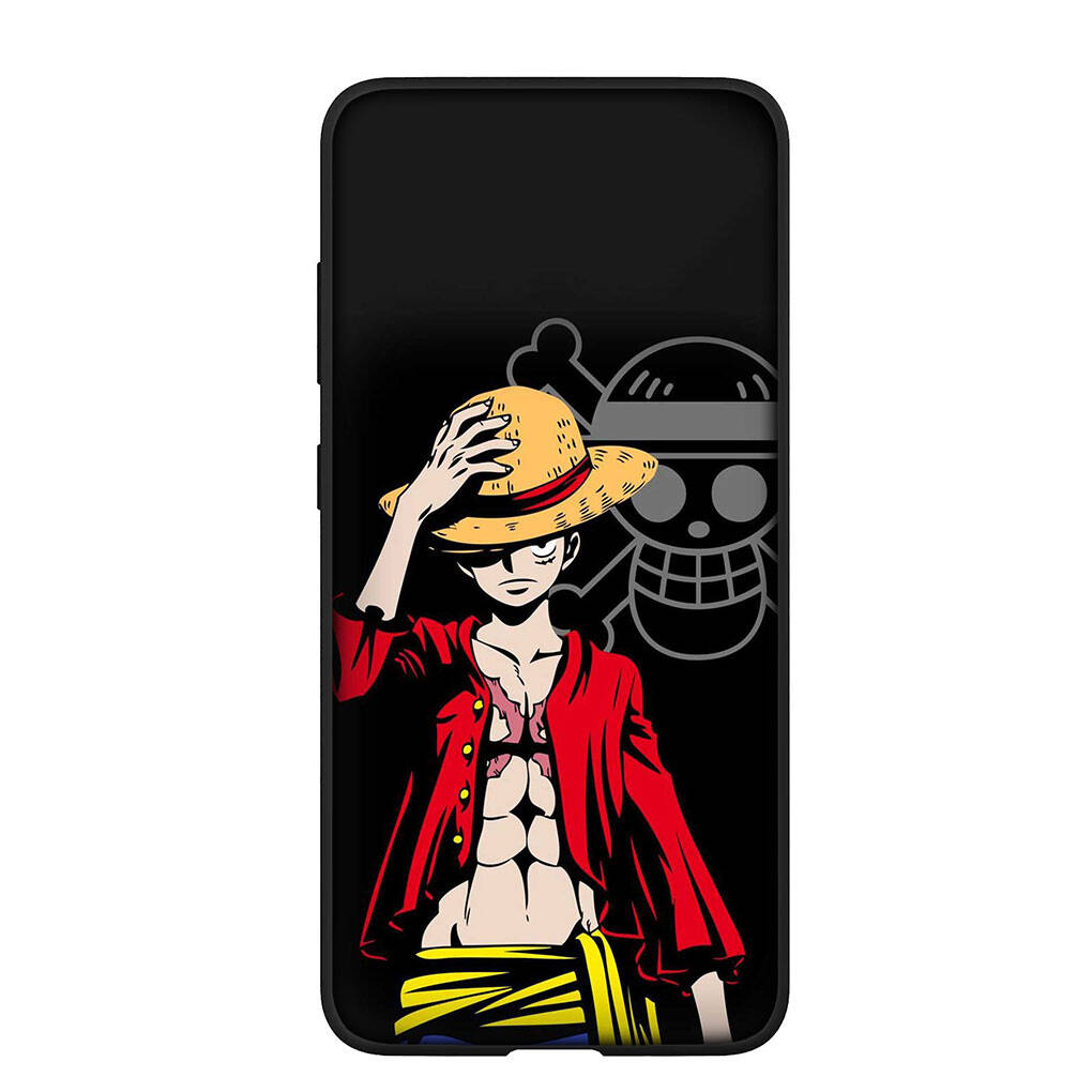Coque de téléphone pour iPhone 17 15 16 Plus Redmi Note 14 12 11 13 Pro Max Huawei P30 P20 Lite OPPO A60 A40 A80 A18 Roronoa Zoro Dessin animé Luffy One Piece Cover