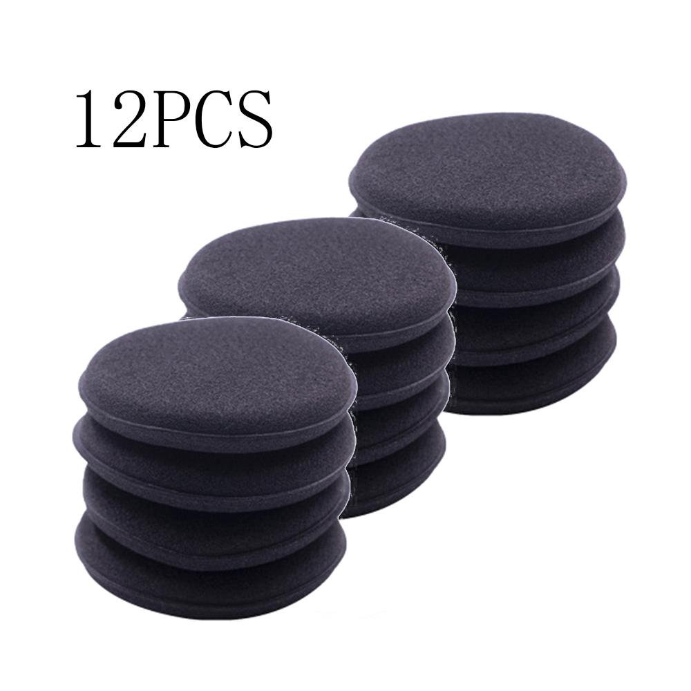 4 PCS 12pcs Car Round Waxing Polish Sponges High Density Foam Applicator Pads Polishing Sponges for Car Detailing Tools