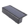 Fence Light 3 LED Lenses Energy Saving Smart Light Control Water Proof Solar Wall Light for Yard Garden Outdoor