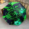 SCP Portugal: Green Emblem Glory Folding umbrella Suitable for all seasons Suitable for all seasons Three folds Sun umbrella printing