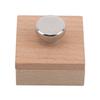 Beech Block Sandpaper Grinding Block Sanding Leather Craft Tool New Edge Polishing Tool  Gadget