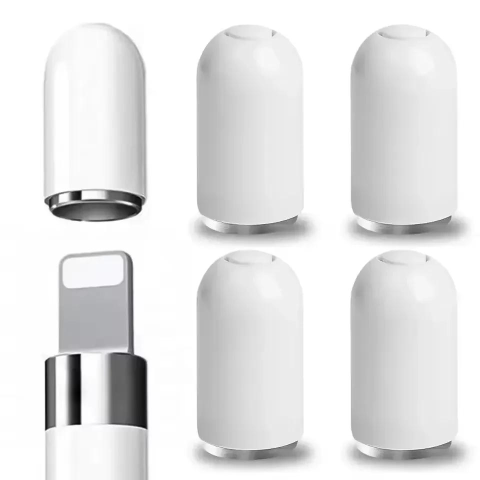 1-5PCS Magnetic Pencil Caps for Apple Pencil 1 Stylus Protector Cover Replacement Magnet Tablet Pen Cap for Apple Pencil Pen Cap