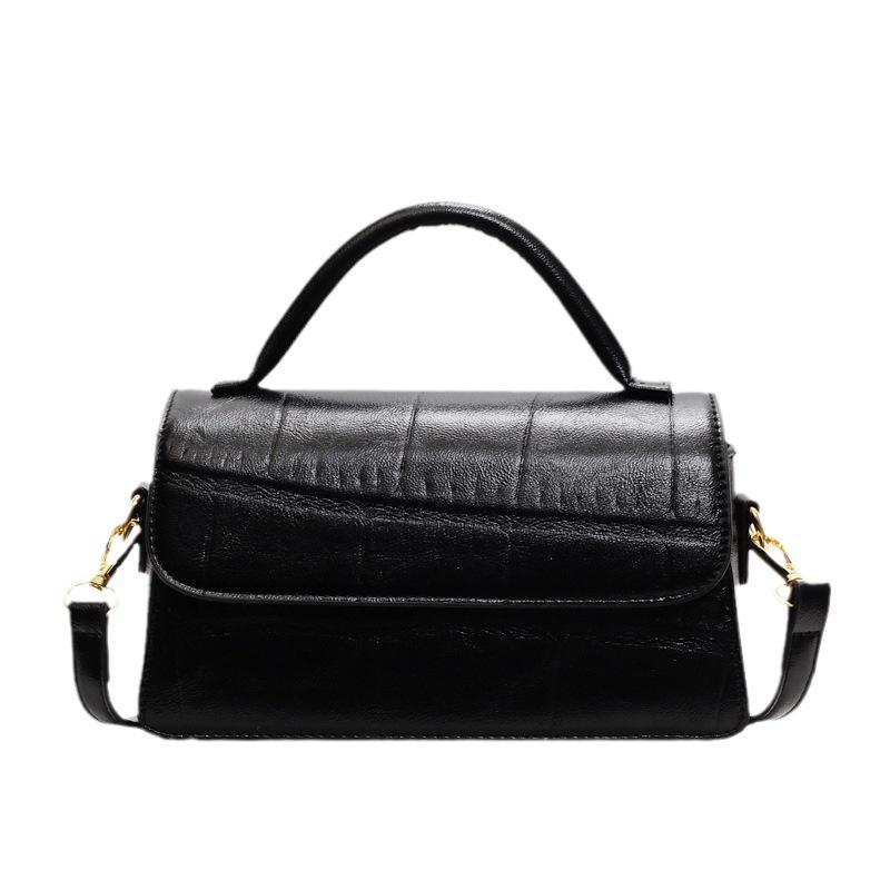 Premium sense small bag women 2025 new trendy versatile shoulder messenger bag popular retro autumn and winter portable small square bag