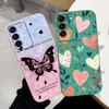 New Case For Samsung Galaxy S22 S21 S20 Ultra Plus FE Vibrant Cartoon Phone Shell Full Coverage Anti Fingerprint Soft Cover For Samsung Premium Bumper