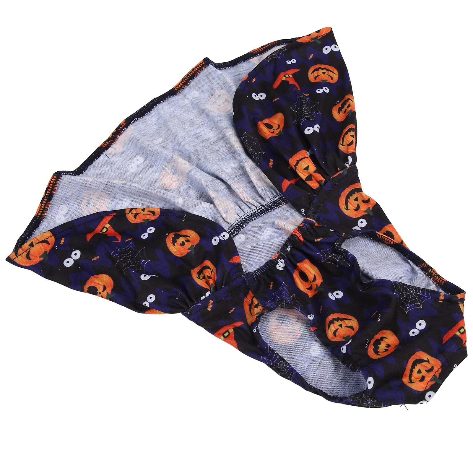 

Pet Halloween Skirt Bright Colors Cute Soft Comfortable Stretchy Fashionable Puppy Dress for Small Dogs XL