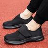 Widening Elderly Walking Shoes Summer Flying Mesh Lightweight Fashion Simple Rehabilitation Shoes Fashionable Mother Shoes Old