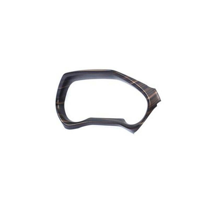 For Toyota Venza 2021-2023 ABS Wood Grain Front Dashboard Frame Decor Cover Trim