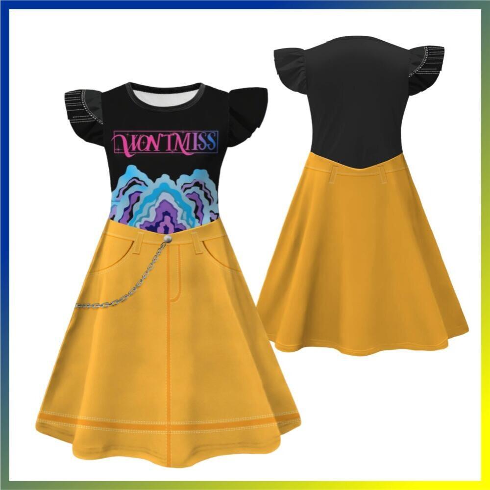 Girls Demon Hunters Cosplay Costume Zoey Mira Rumi Cosplay Dresses for Halloween K-Pop Beach Dress for Girls KPOP Costumes