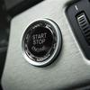 Black Start/Stop Engine Button Cover With Ring Trim For BMW E90 E92 E93 2009-12