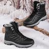 Winter Men's Boots Windproof Snow Boots Warm Plus Velvet Men's Cotton Shoes Non-slip Hiking Boots Comfortable Male Casual Shoes