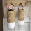 AIESY 2Pcs Handcrafted Decorative Plant Hanging Baskets