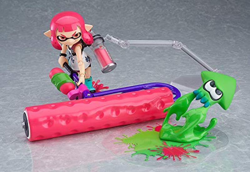 figma Splatoon Girl DX Edition Painted Movable Figure Splatoon/Splatoon2 Non-scale ABS&PVC