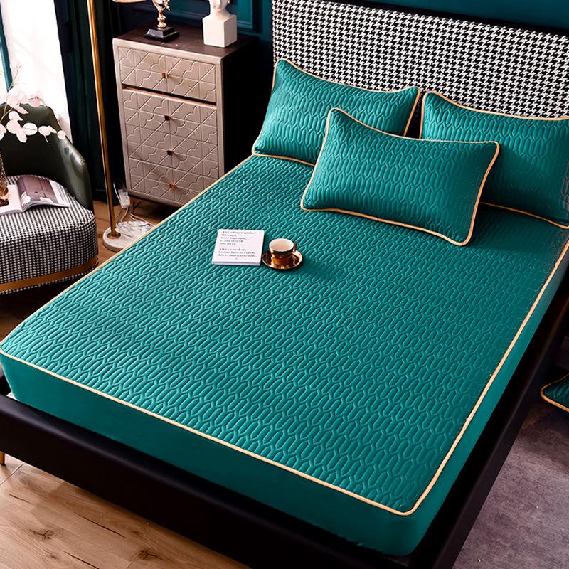 

Матрас с наполнителем Утолщенный матрас для детской кроватки Защитный чехол для матраса Simmons Нескользящий фиксированный чехол для матраса Всеобъемлющий пылезащитный чехол Специальная цена padded pillowcase 2 pcs