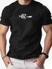 Summer Casual Crewneck Men Fun Big Fish Eating Small Fish Pattern Adult Women Matching Shortsleeved Tshirt Loose Breathable