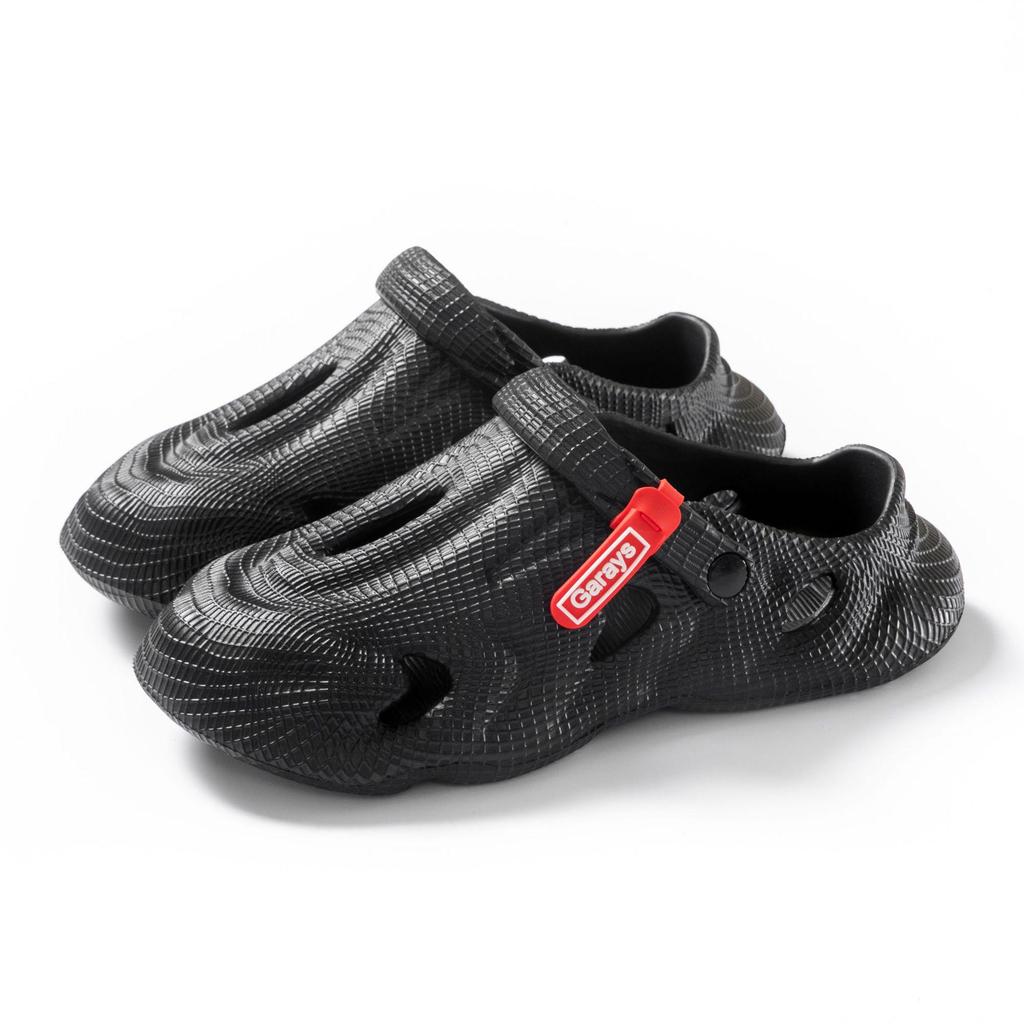 Men's Coconut Hole Non-Slip Outdoor Beach Sandals - Summer Baotou Slippers