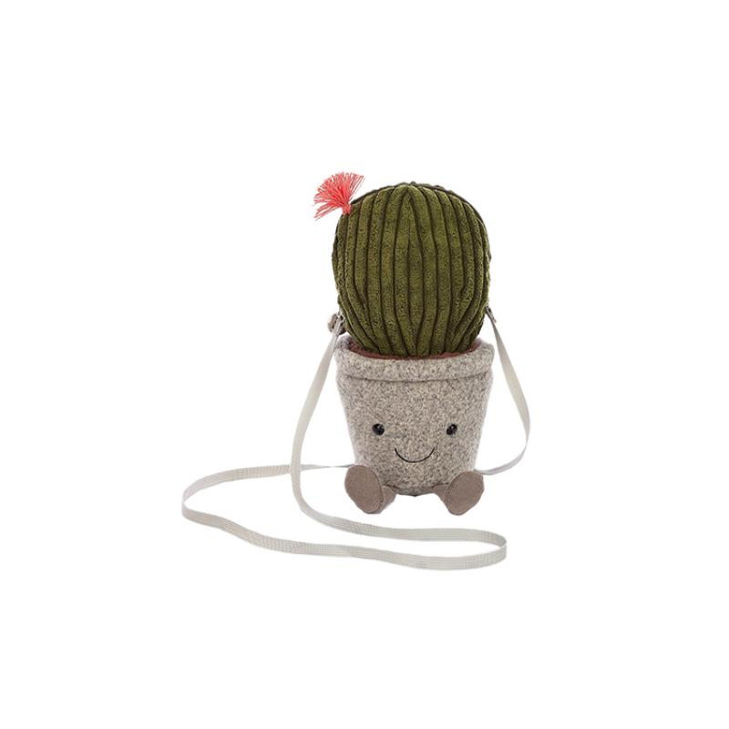 

JELLYCAT Fun Items Series Cactus Bag Crossbody Doll Plush Doll 25cm Height