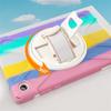 Armored Case for Samsung Galaxy Tab A11+, with Stand and Shoulder Strap - Multicolor
