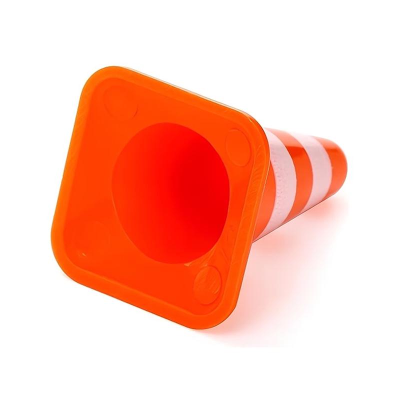 10Pcs Mini Traffic Cones Abs Plastic Road Cone Model For Scene Layout, Pretend Play And Photography Props
