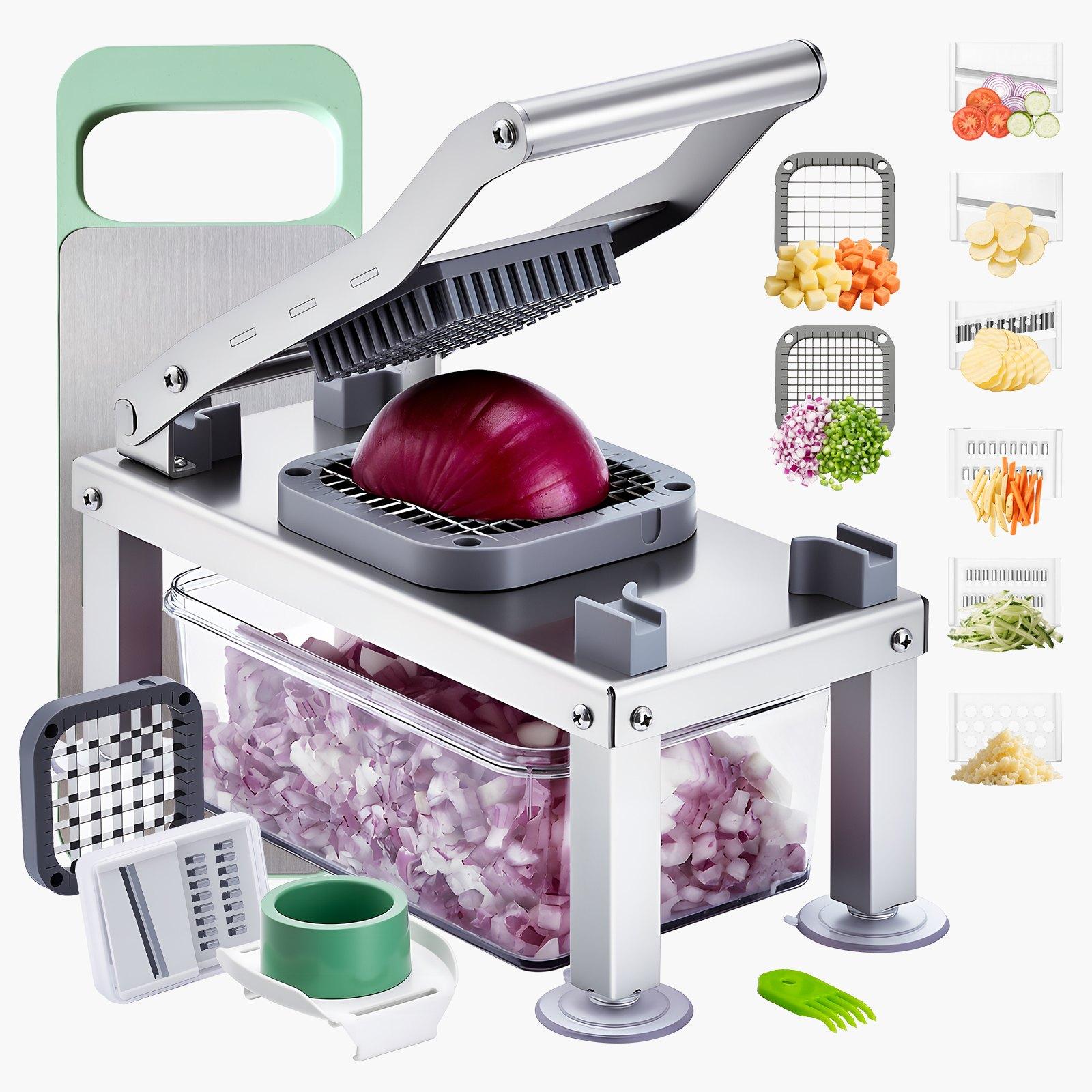 VEVOR Vegetable Chopper Mandoline Slicer, All-in-1