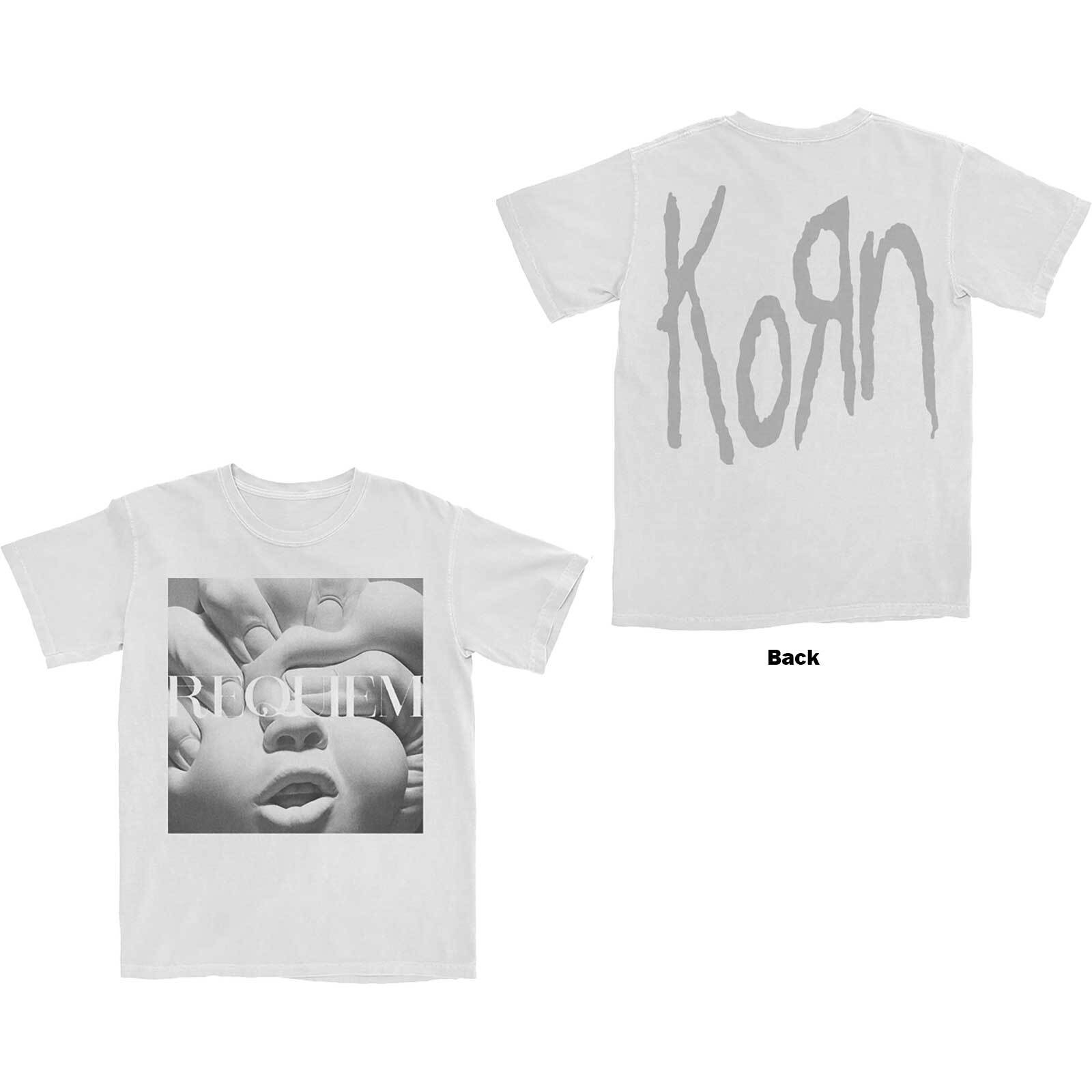 Korn Unisex T-Shirt Requiem Album Cover L