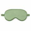 Double-Sided Faux Silk Blackout Eye Mask - Elastic Sleep & Travel Mask with Printed Design