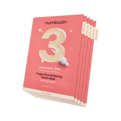 Maschera in tessuto ammorbidente n. 3 per pori formicolanti (5ea)