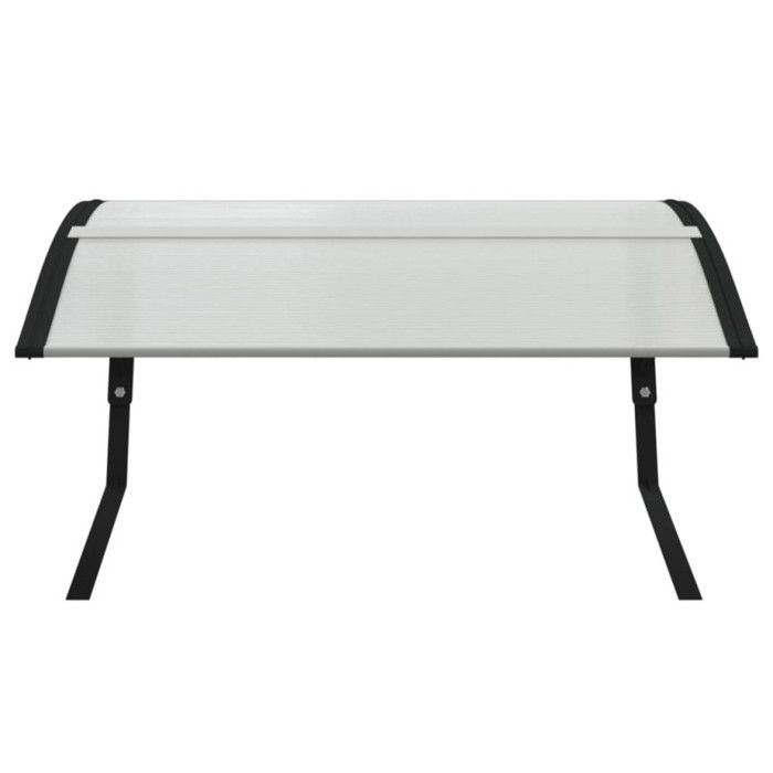 Garage pour robot tondeuse noir 80x101x46 cm