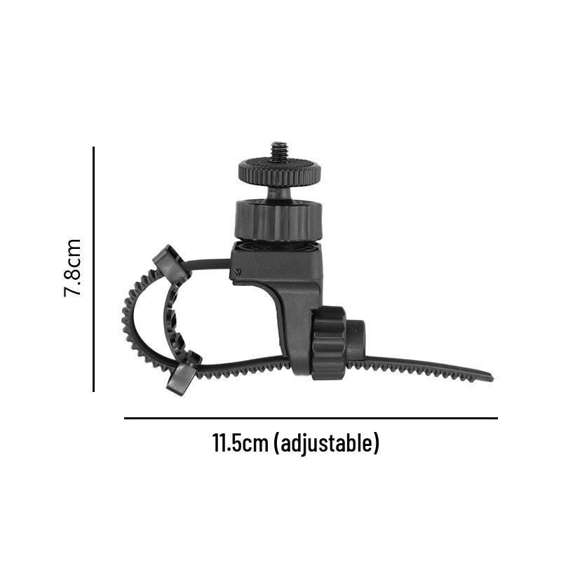 360° Rotating Strap Mount for GoPro - Ideal for Live Streaming & Selfie Shooting on Bicycles