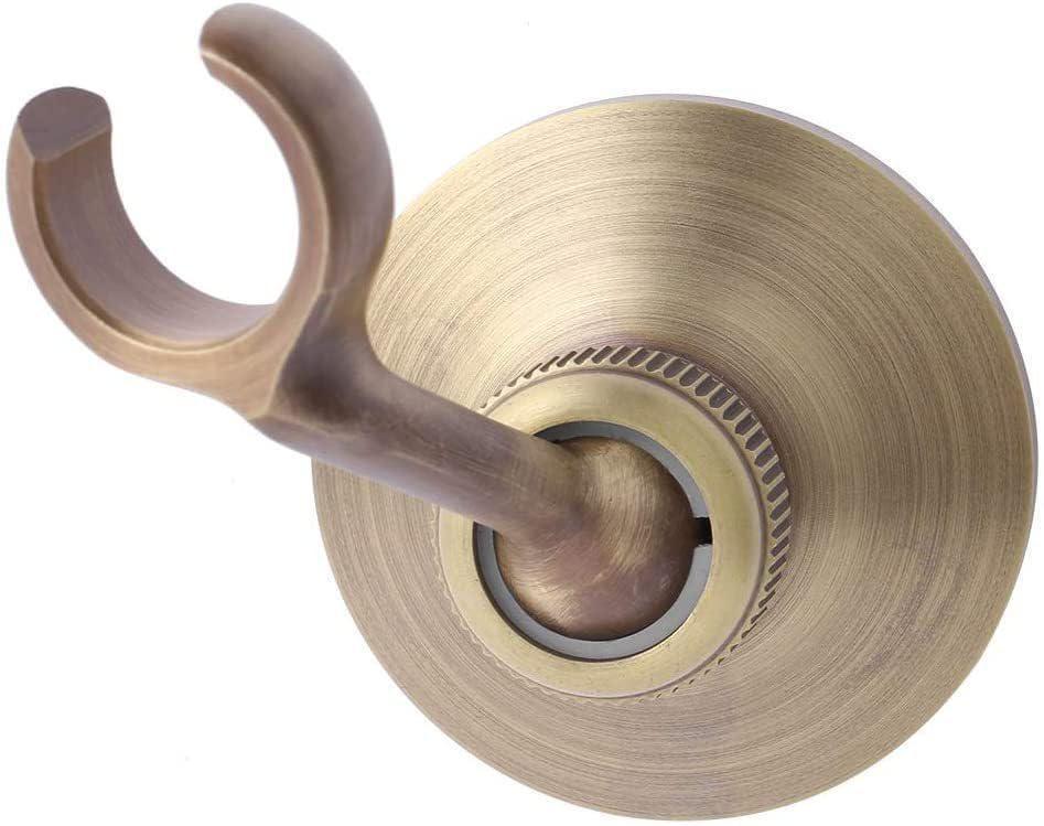 Creative Design European Style Househol Brass Shower Head Holder Adjustable Bracket Wall Mount Practical Home Bathroom Fixtures