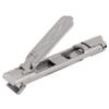 Nail Clippers for Thick Nails Ultra Thin Stainless Steel Foldable Double Head Curved Slanted Trimmer Wide Jaw Opening Cutter with Safety Lock