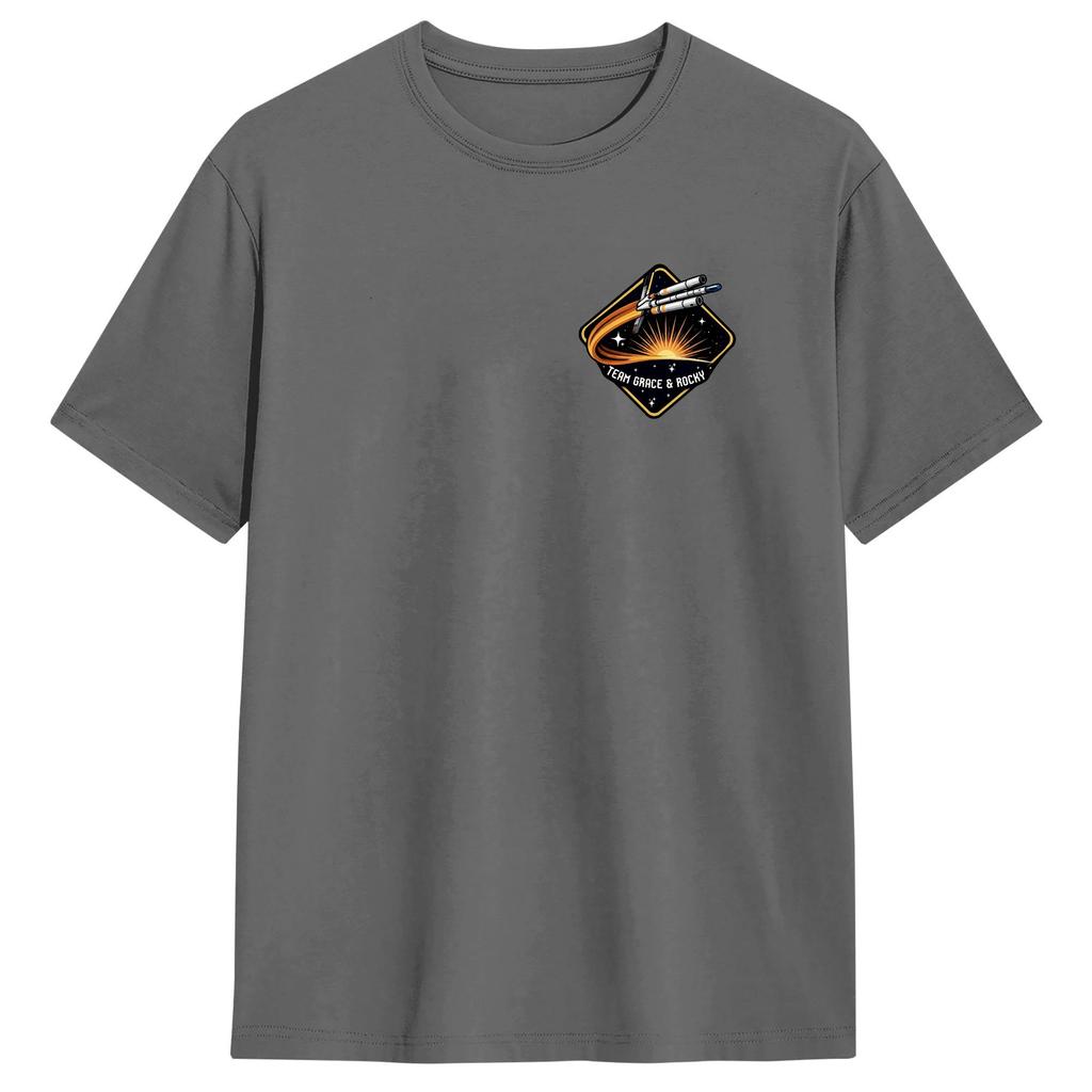 Project Hail Mary Mission Patch Ringer T Shirt Summer Funny TShirts Cotton Trending Tshirt For Unisexs Pattern Clothing