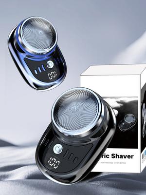 Electric Shaver for Men Travel Portable Detachable Razor USB Rechargeable Beard Hair Cutting Machine Body Hair Trimmer Remover