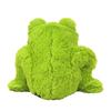 Sun Lemon Fluffy Frog Small Stuffed Animal Toy, 12.9 x 7.2 x 15cm