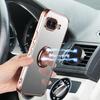 Coque Magnétique Transparente Résistante aux Rayures pour Google Pixel 9A avec Support Anneau pour Doigt