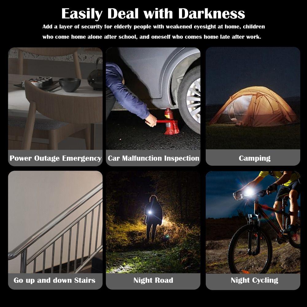 230 High Lumens Keychain Flashlight with Lanyard Emergency Lamp Mini Flashlight  Outdoor Lighting