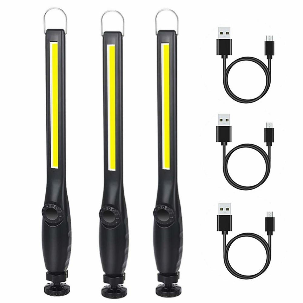 New COB LED Tactical Flashlight USB Rechargeable Torch Waterproof Work Light Magnetic Lanterna Hanging Lamp For Night Lighting