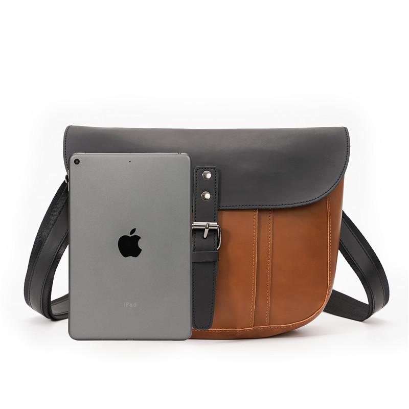 Retro Simple Shoulder Bag, Casual Trend Messenger Bag, Messenger Bag, Korean Version Of Men'S Bag Retail