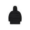Li Ning Sports Fashion Series Mid-Length Hooded Down Jacket Winter Men Outerwear Standard-Black AYMQ247-1