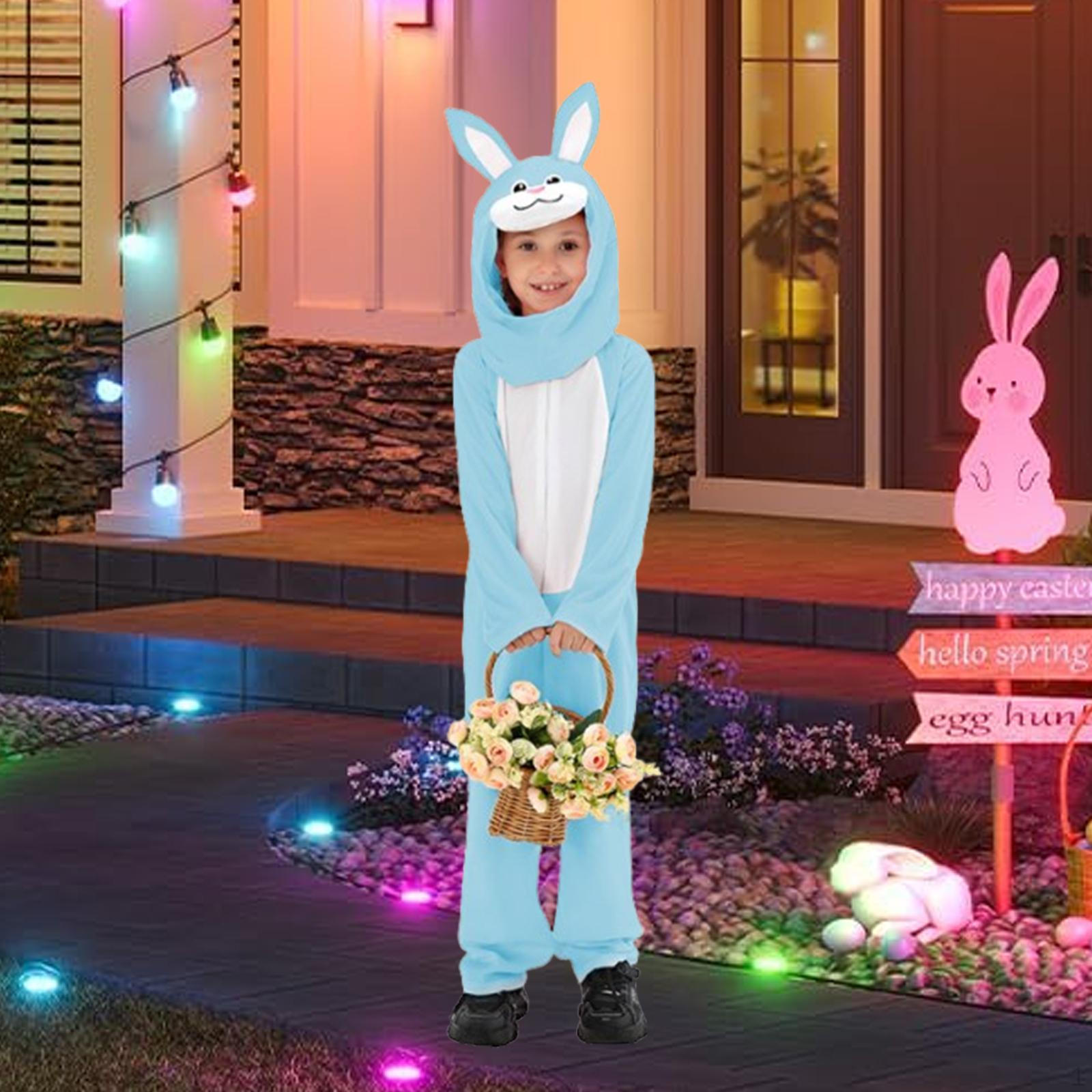 

Костюм для детей Комбинезон животного Пасхальный комбинезон Тематическая вечеринка XL синий