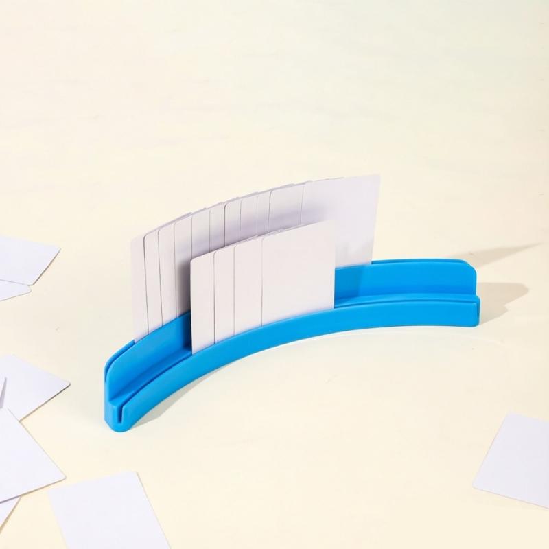4Pcs Playing Card Holder Deck Stand Plastic Play Cards Holder Racks Organizers Display Holder for Seniors Adults