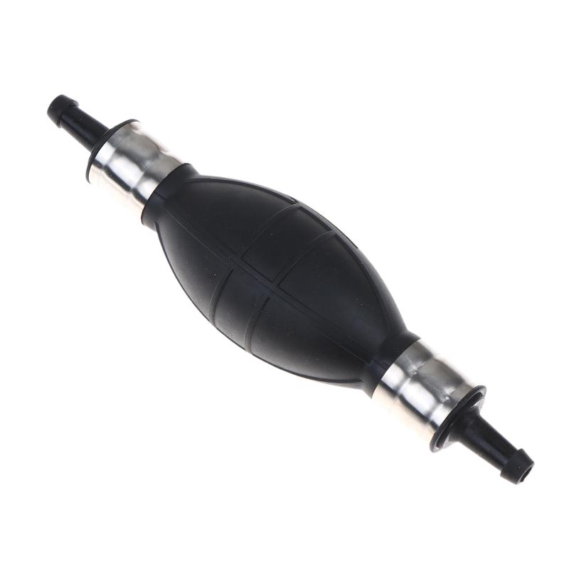 Black 8MM Universal Fuel Pump Bulb Rubber Manual Liquid Oil Transfer Pump Hand ManualOil Pump Primer Bulb For Car MotorcycleBoat