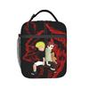 Uzumaki Gaara Kurama Shukaku Lunch Bag Casual Lunch Box For Women Office Portable Cooler Bag Waterproof Thermal Tote Handbags
