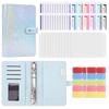 A6 Crystal Ring Binder Cash Budget Book and Daily Financial Planner.