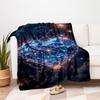 "Magical Crystal Heart Wall Art Decor"Blanket Flannel Throw Blanket for Sofa, Bed, Travel, Camping, Office, Couch, Chair, And Bed Gift for C