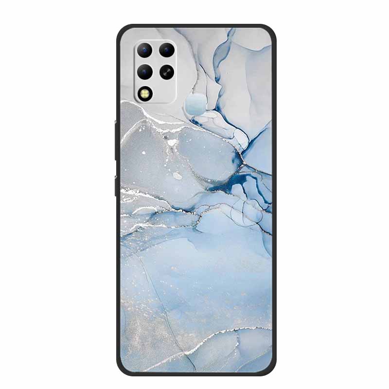 For Infinix Hot 11 G37 4G Case Marble Soft TPU Silicone Back Cover for Infinix Hot11 G37 X689F G 37 Protective Fundas Paras Etui