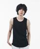 SIGNATURE Ribbed Sleeveless T-Shirt [Black]